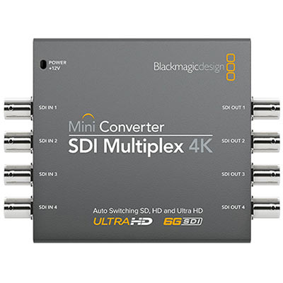 Blackmagic Mini Converter – SDI Multiplex 4K