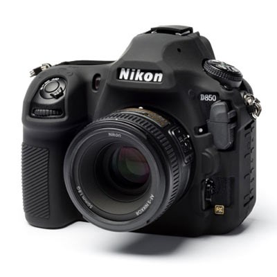 Easy Cover Silicone Skin for Nikon D850 - Black