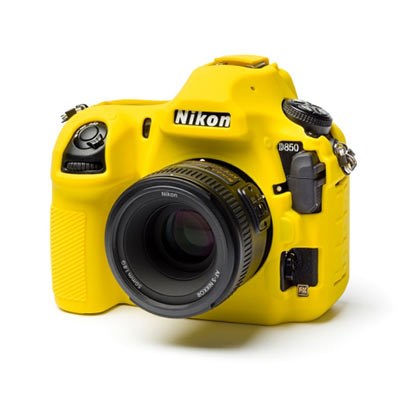 Easy Cover Silicone Skin for Nikon D850 - Yellow