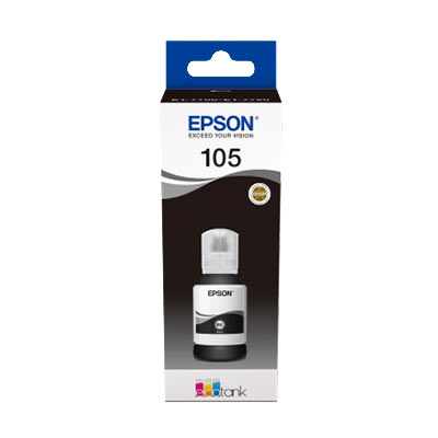 Epson 105 Ecotank Black Ink - 140ml