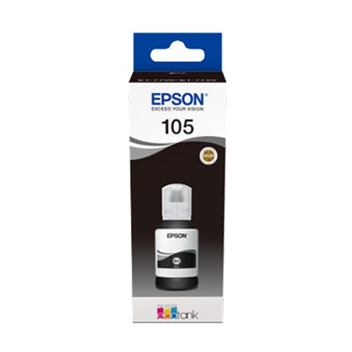 Epson 105 Ecotank Black Ink - 140ml