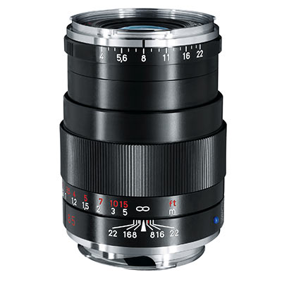 Zeiss 85mm f4 Tele-Tessar T* ZM Black Lens – Leica Fit