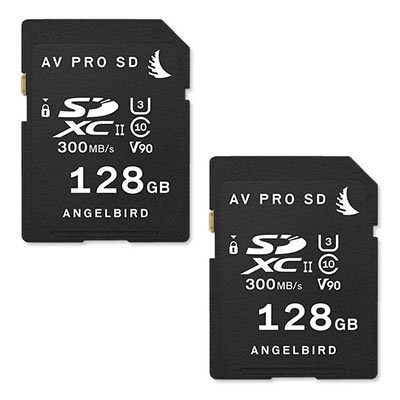 Angelbird AVpro MATCH PACK for Panasonic EVA1 (2x SDXC 128GB)