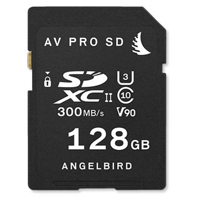 Angelbird SD CARD UHS II 128GB V90 300MB/s