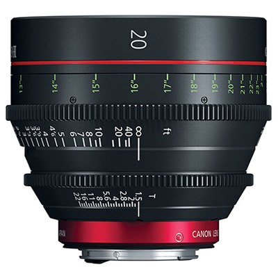 Image of Canon CN-E 20mm T1.5 L F Cine Lens