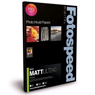 Fotospeed Matt Ultra 240gsm A3+ (50 Sheets)