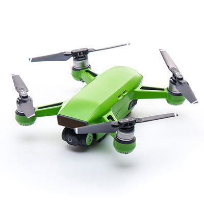 Modifli DJI Spark Drone Skin Vivid Envy Green Propwrap„¢ Combo