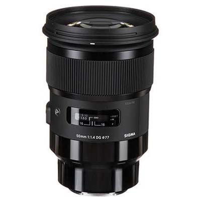 Sigma 50mm f1.4 DG HSM Art Lens – Sony E Fit