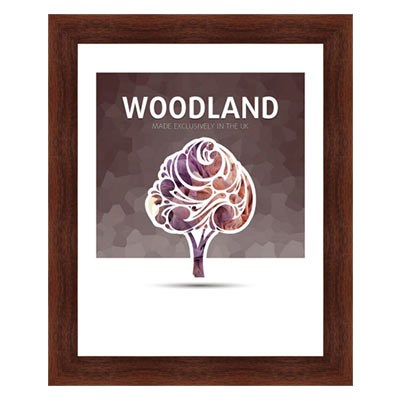 Ultimat Woodland - Walnut 12x8 Readymade Frame