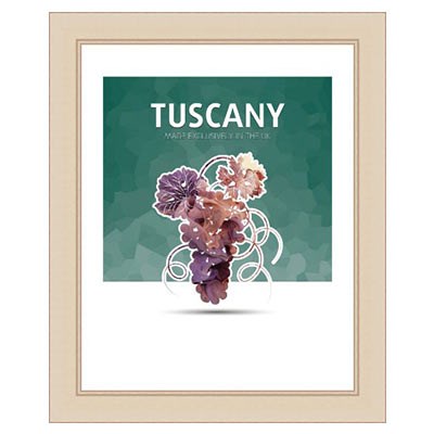 Ultimat Tuscan- White Mount 12x10 to fit 8x6
