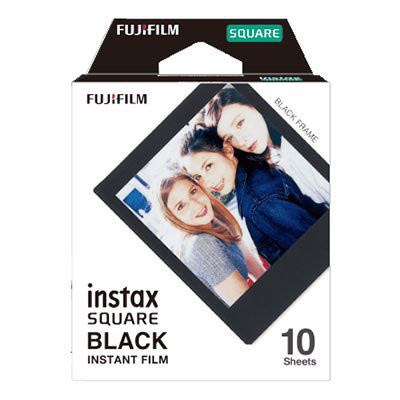 Fujifilm Instax Square Film Black Frame 10 Shots