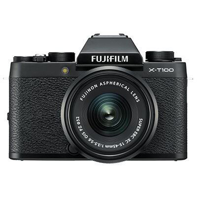 Fujifilm X-T100 Digital Camera with 15-45mm XC Lens – Black