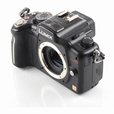 Used Panasonic LUMIX DMC-GH2 Black Digital Camera