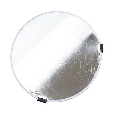Calumet 56cm Collapsible Reflector - Silver/ White