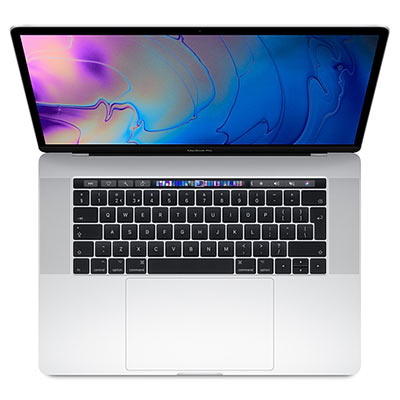Apple MacBook Pro 15-inch with Touch Bar – 2.2Ghz 6Core (8thGEN) i7 16GB 256Gb Silver