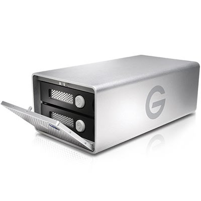 G-Technology G-RAID Removable 20TB Thunderbolt 3 + USB-C 3.1G2 Silver EMEA 5Yr