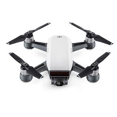 DJI Spark Mini Drone Controller Bundle – Alpine White