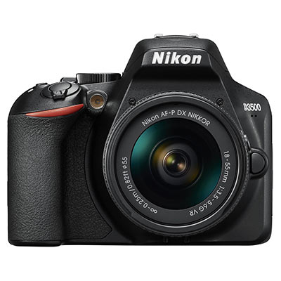 Nikon D3500 Digital SLR Camera with 18-55mm AF-P VR Lens