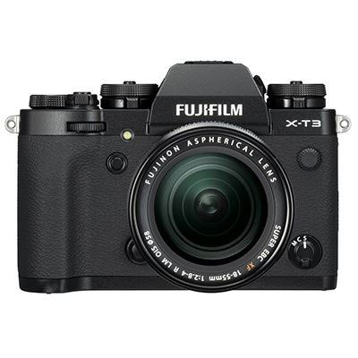 Fujifilm X-T3 Digital Camera with 18-55mm XF Lens – Black