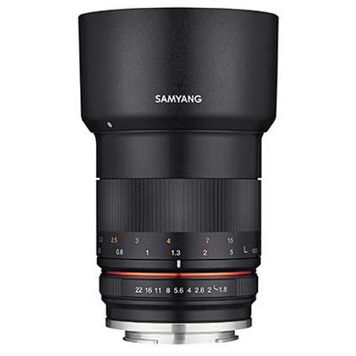 Samyang 85mm F1.8 MF Lens – Sony E-Mount Fit