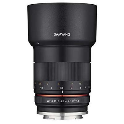 Samyang 85mm F1.8 MF Lens - Sony E-Mount Fit