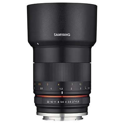 Samyang 85mm F1.8 MF Lens – Canon M-Mount Fit