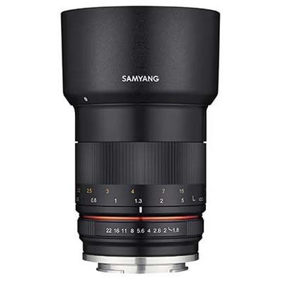 Samyang 85mm F1.8 MF Lens - Canon M-Mount Fit