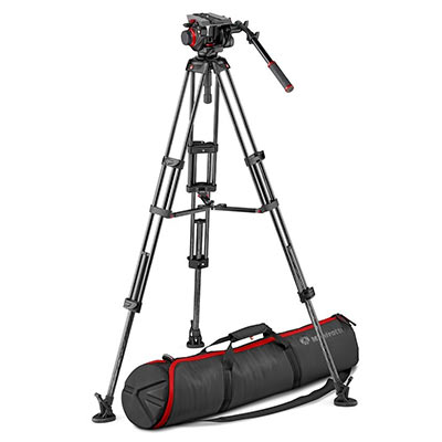 Manfrotto 504 and Carbon Fibre Twin MS