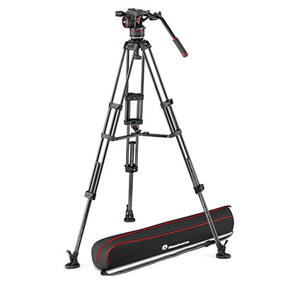 Manfrotto Nitrotech N8 and Carbon Fibre Twin MS