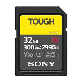 Sony G Series TOUGH 32GB UHS-II 299MB/Sec SDHC Card