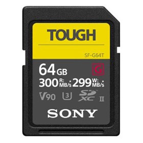 Sony G Series TOUGH 64GB UHS-II 299MB/Sec SDXC Card