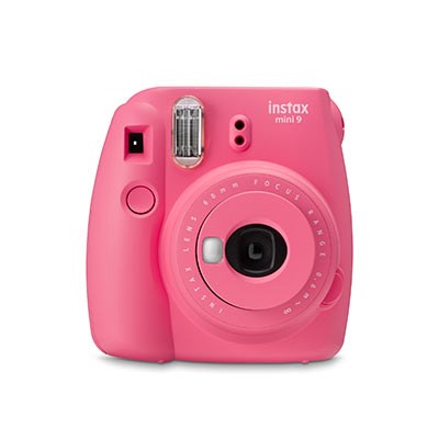 Fujifilm Instax Mini 9 Instant Camera with 10 shots - Flamingo Pink