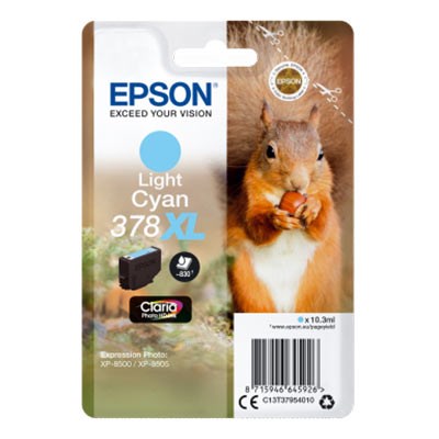 Epson 378XL Light Cyan Claria Photo HD Ink