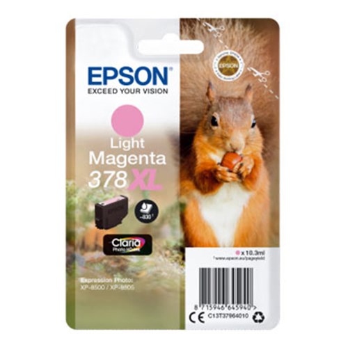Epson 378XL Light Magenta Claria Photo HD Ink