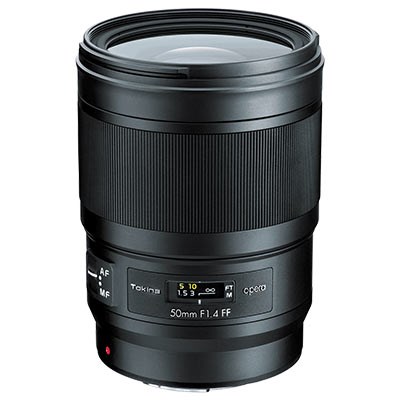 Tokina opera 50mm f1.4 FF Lens for Canon EF