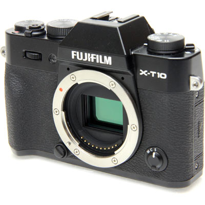 Used Fuji X-T10 Digital Camera Body – Black