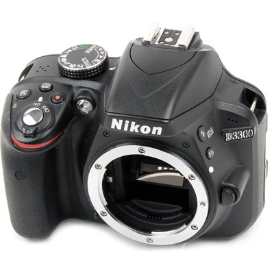 Used Nikon D3300 Digital SLR Camera Body – Black