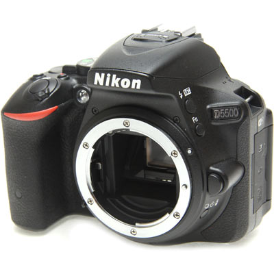 Used Nikon D5500 Digital SLR Camera Body – Black