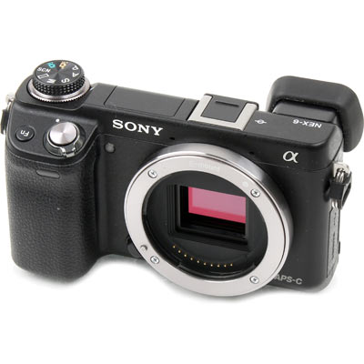 Used Sony Alpha NEX-6 Black Digital Camera Body