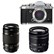 Fujifilm X-T3 Digital Camera with XF 18-55mm + XF 55-200mm Lens - Silver