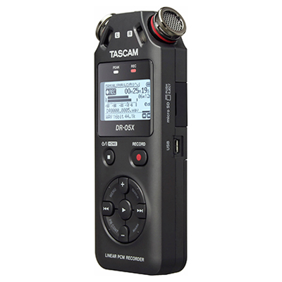 Image of Tascam DR-05X Portable Audio Recorder