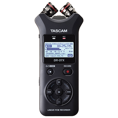 Image of Tascam DR-07X Portable Audio Recorder