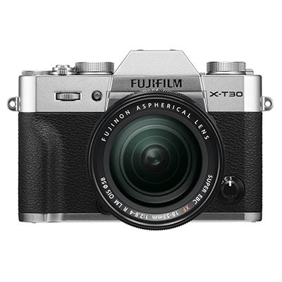 Fujifilm X-T30 Digital Camera with XF 18-55mm Lens - Silver