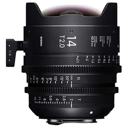Sigma Cine 14mm T2 FF Lens - Canon Mount