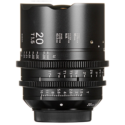 Sigma Cine 20mm T1.5 FF Lens Fully Luminous – Canon Mount