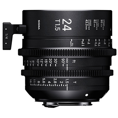 Sigma Cine 24mm T1.5 FF Lens – Canon Mount