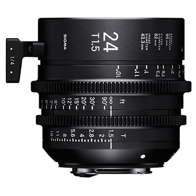 Sigma Cine 24mm T1.5 FF Lens - Sony Mount