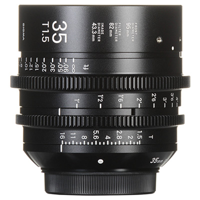 Sigma Cine 35mm T1.5 FF Lens – Canon Mount