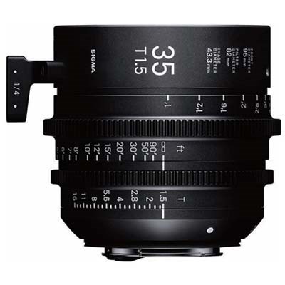 Sigma Cine 35mm T1.5 FF Lens - PL-i Mount