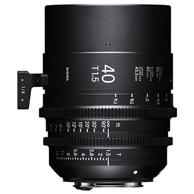 Sigma Cine 40mm T1.5 FF Lens - Sony Mount